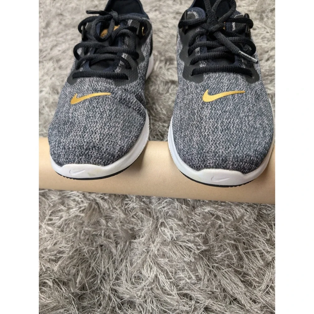 Nike Flex TR 9 Womens Training Shoes Black‎ Gold AQ7491-003 Size 8